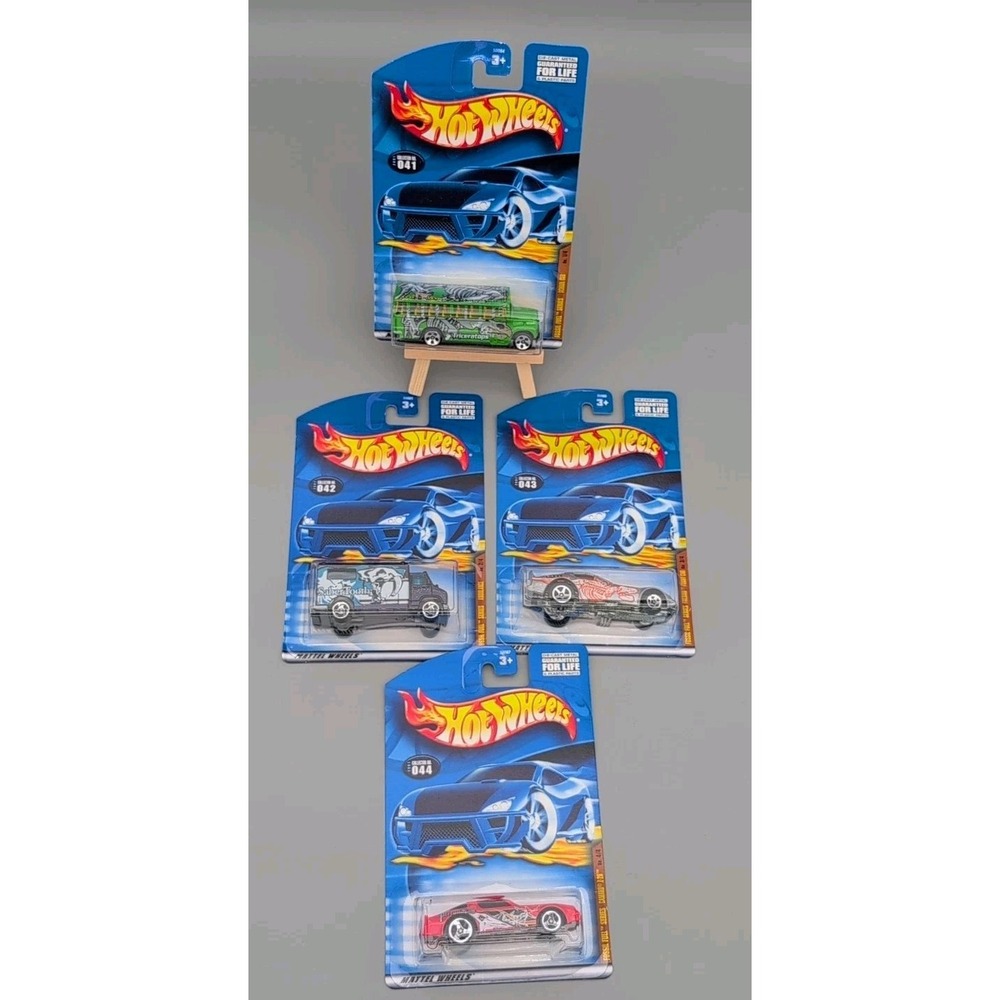 2000 Mattel Hot Wheels Fossil Fuel Series Complete Set Of 4